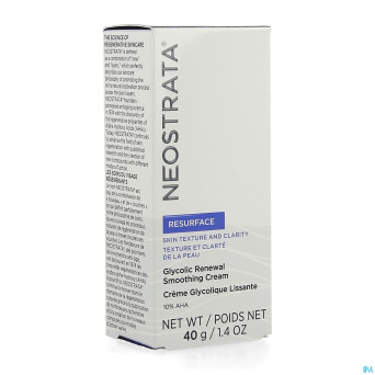 Neostrata creme glycolique lissante    tube 40g