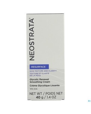 Neostrata creme glycolique lissante    tube 40g