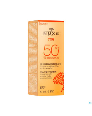 Nuxe sun cr fondant haute prot. visage ip50 50ml