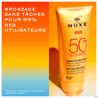 Nuxe sun cr fondant haute prot. visage ip50 50ml