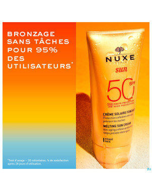 Nuxe sun cr fondant haute prot. visage ip50 50ml