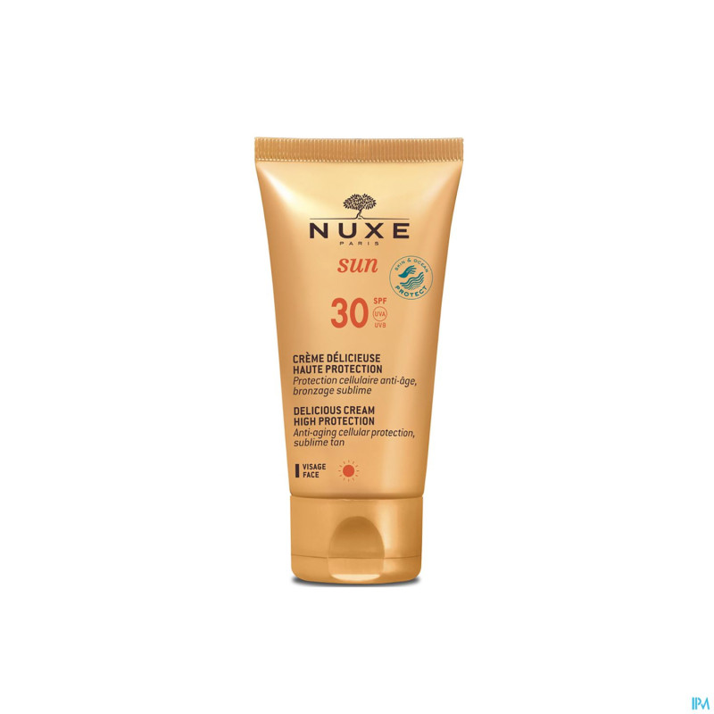 Nuxe sun cr delicieuse haut protect.vis. ip30 50ml