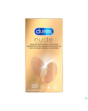 Durex nude    preservatifs 10