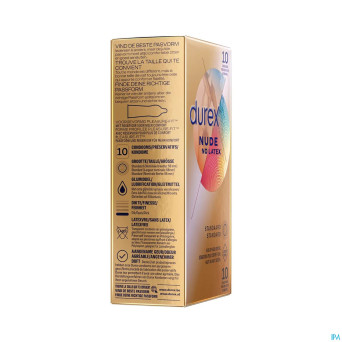 Durex nude no latex preservatifs 10