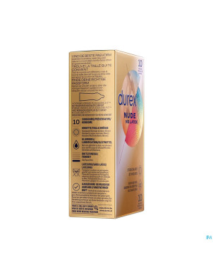 Durex nude no latex preservatifs 10