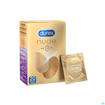 Durex nude no latex preservatifs 20
