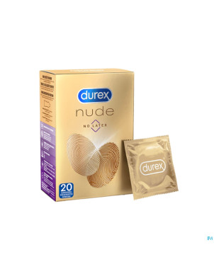 Durex nude no latex preservatifs 20