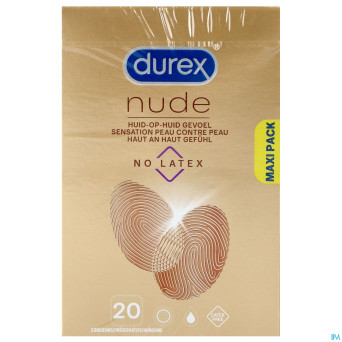Durex nude no latex preservatifs 20