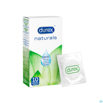 Durex natural    preservatifs 10