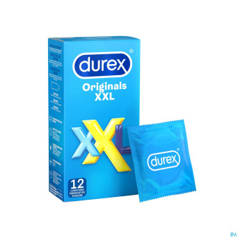 Durex originals xl  preservatifs 12