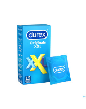 Durex originals xl  preservatifs 12