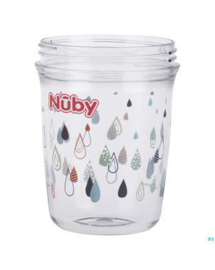 Nuby gobelet flip-it tritan anses gris 12m+  240ml