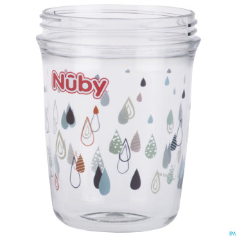 Nuby gobelet flip-it tritan anses gris 12m+  240ml