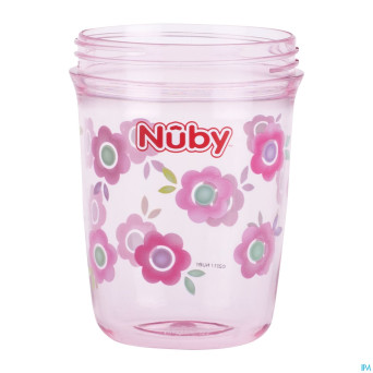 Nuby gobelet flip-it tritan anses gris 12m+  240ml
