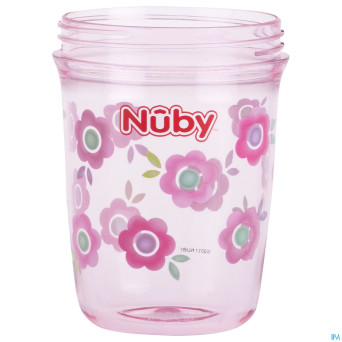 Nuby gobelet flip-it tritan anses gris 12m+  240ml