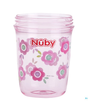 Nuby gobelet flip-it tritan anses gris 12m+  240ml