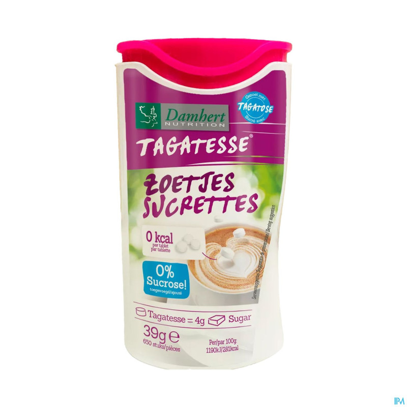 Damhert tagatesse edulcorant table    39g