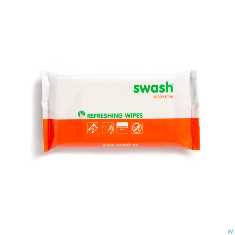 Swash refreshing wipes ff  pack 32