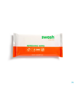 Swash refreshing wipes f  pack 32