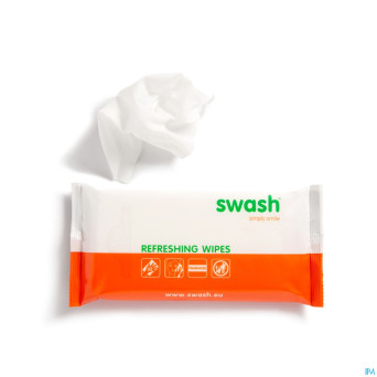 Swash refreshing wipes f  pack 32
