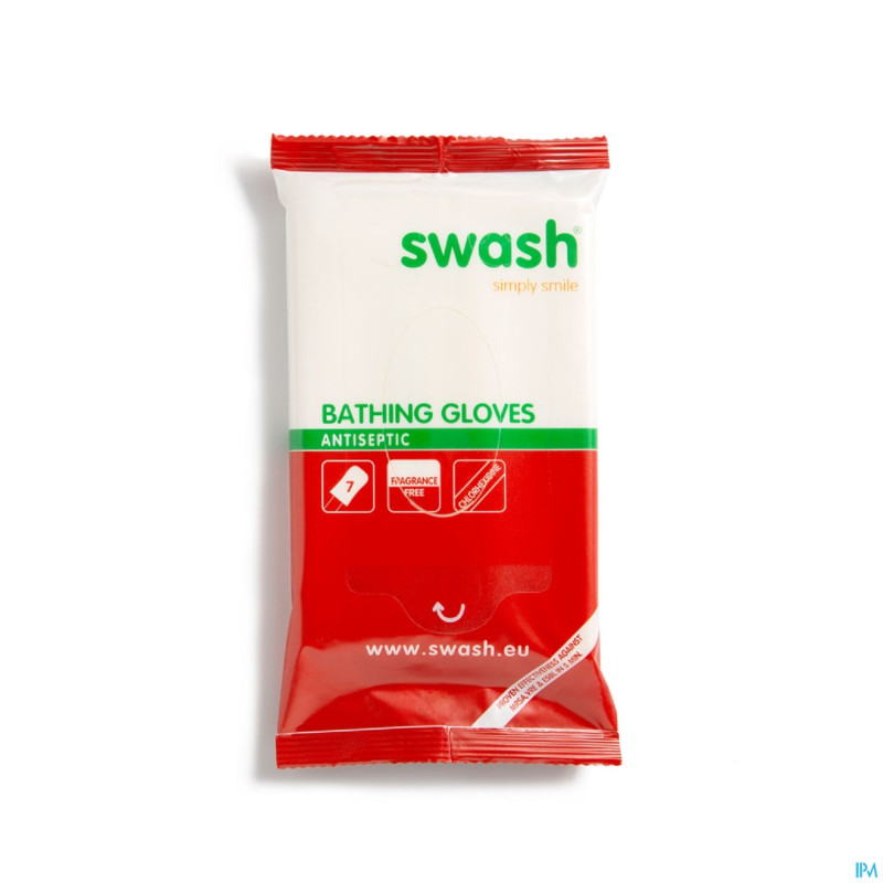 Swash bathing gloves antiseptic ff    pack-7
