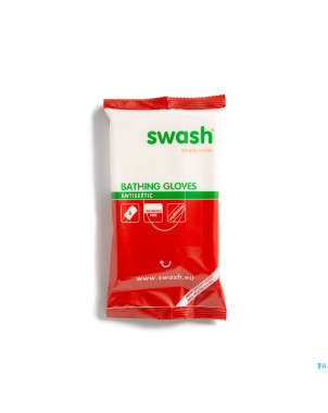 Swash bathing gloves antiseptic ff    pack 8