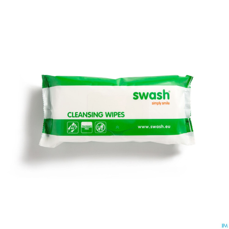 Swash cleansing wipes ff  pack 48