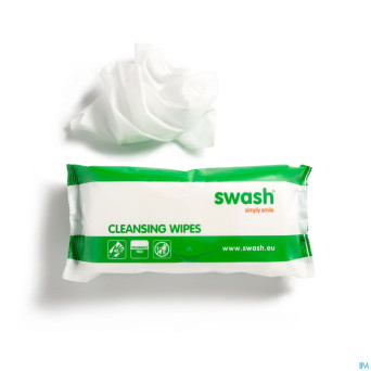 Swash cleansing wipes ff  pack 48