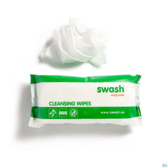 Swash cleansing wipes f  pack 48