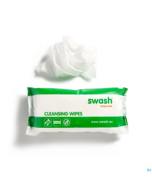 Swash cleansing wipes f  pack 48