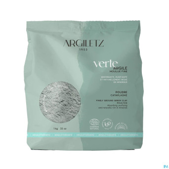Argiletz argile verte moulue fine    1kg