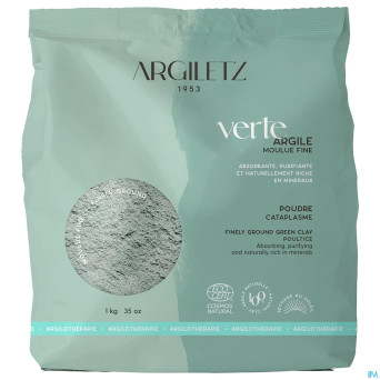 Argiletz argile verte moulue fine    1kg