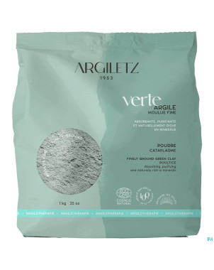 Argiletz argile verte moulue fine    1kg