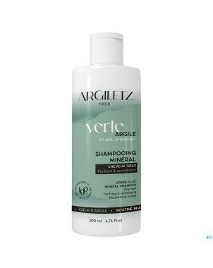 Argiletz shampoing chvx gras argile verte 200ml