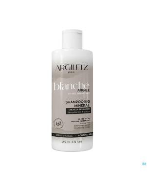 Argiletz shampoing chvx normaux argile blanc 200ml