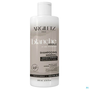 Argiletz shampoing chvx normaux argile blanc 200ml