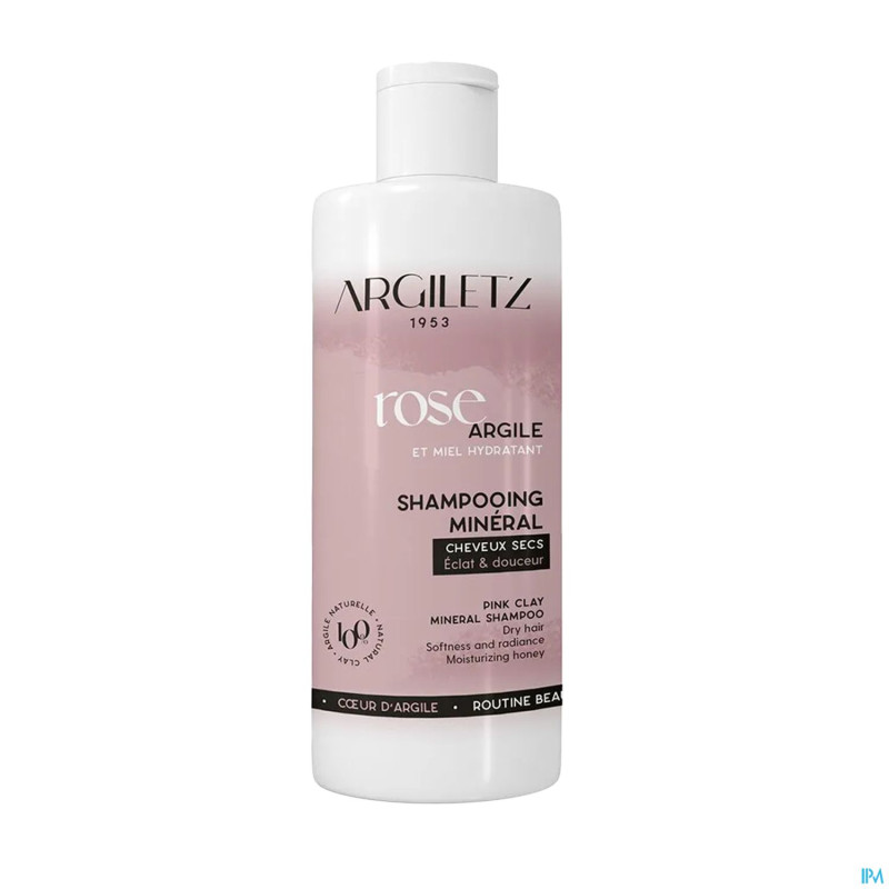 Argiletz shampoing chvx secs argile rose 200ml