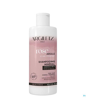 Argiletz shampoing chvx secs argile rose 200ml