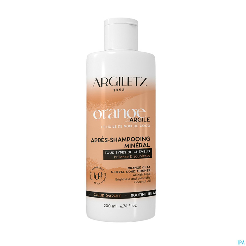 Argiletz apres-shampoing argile orange 200ml
