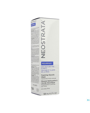 Neostrata mousse nettoyante acide glyco.  fl 125ml