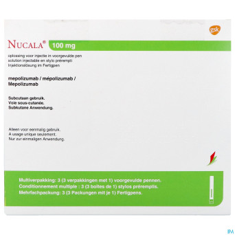 Nucala 100mg abacus sol inj stylo prerempli  3
