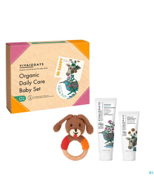 Vivaiodays gift set organic daily care baby set