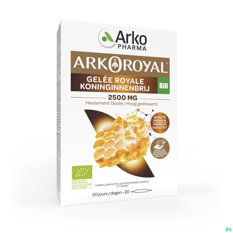Arkoroyal bio 2500mg    amp 20
