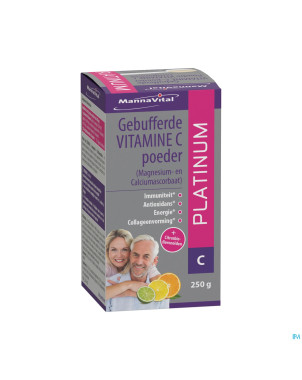 Mannavital poudre vitamine c tamponnee    250g