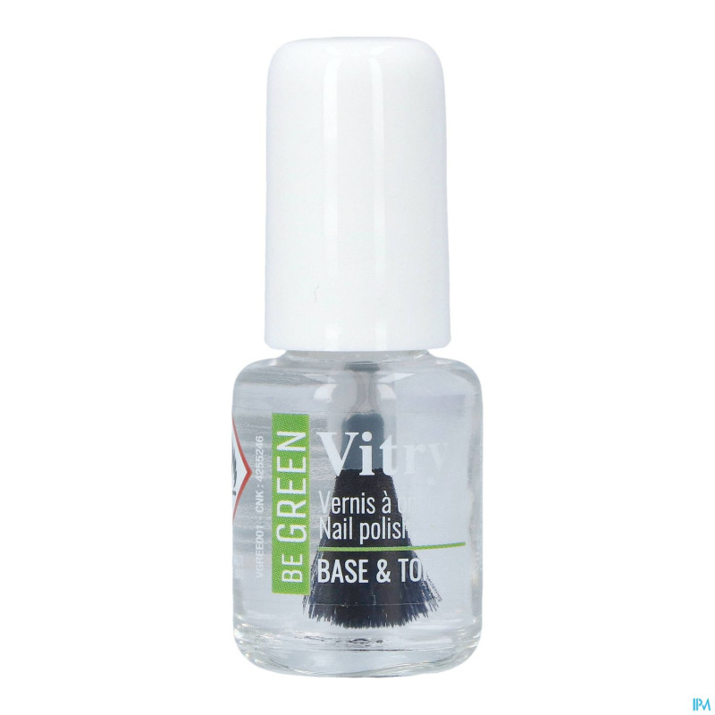 Vitry vao be green base & top coat    6ml