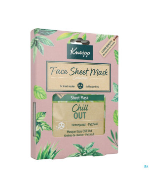Kneipp coffret cadeau masques tissu 3