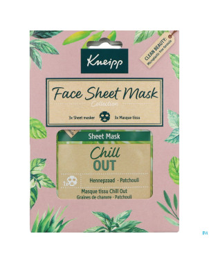 Kneipp coffret cadeau masques tissu 3