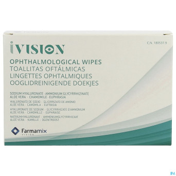 Ivision lingettes ophtalmiques   20
