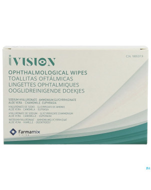 Ivision lingettes ophtalmiques   20
