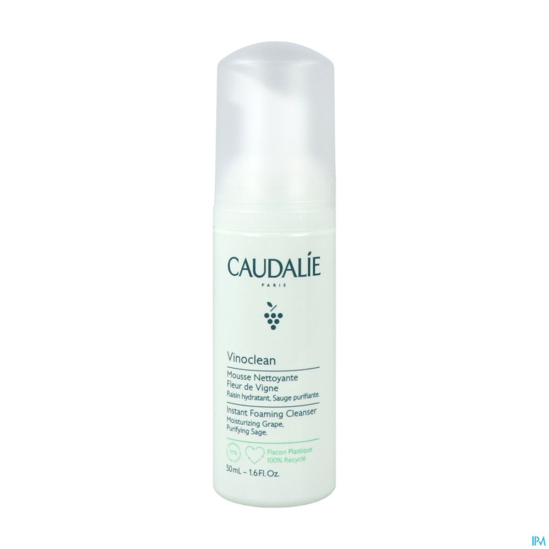 Caudalie vinoclean mousse nett. fleur vigne 50ml